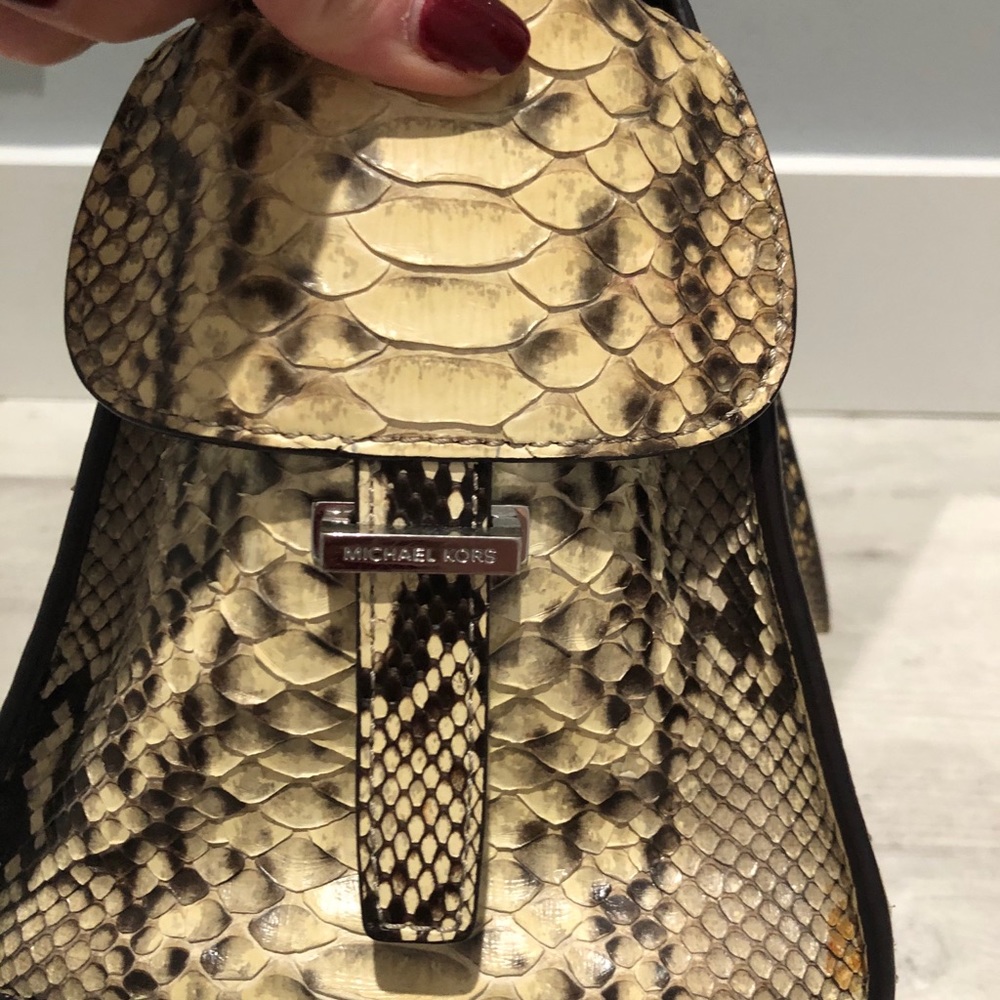 Gia Python Satchel - image 7